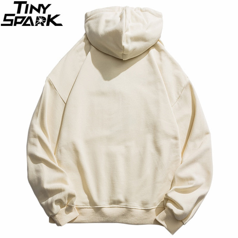 Men Hip Hop Funny Hoodie Sweatshirt Van Gogh Sunflower Harajuku Streetwear Hooded Pullover Cotton Autumn Retro Hoodie Beige | Vimost Shop.
