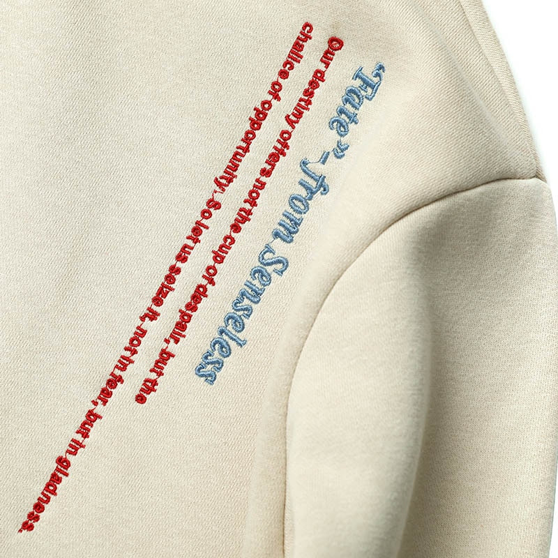 Men Hip Hop Hoodie Sweatshirt Embroidery Letters Harajuku Hooded Pullover Streetwear Cotton Autumn  Hoodie Loose Style White | Vimost Shop.