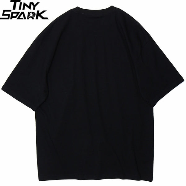 Men Hip Hop T Shirt Streetwear Spaceman Print T-Shirt Harajuku Tshirts Summer Short Sleeve Fashion Casual Tops Tees Cotton | Vimost Shop.