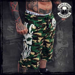 Mens summer fitness camouflage shorts fashion Casual Calf-Length Sweatpants male Joggers Workout Cotton Brand Short Trousers | Vimost Shop.