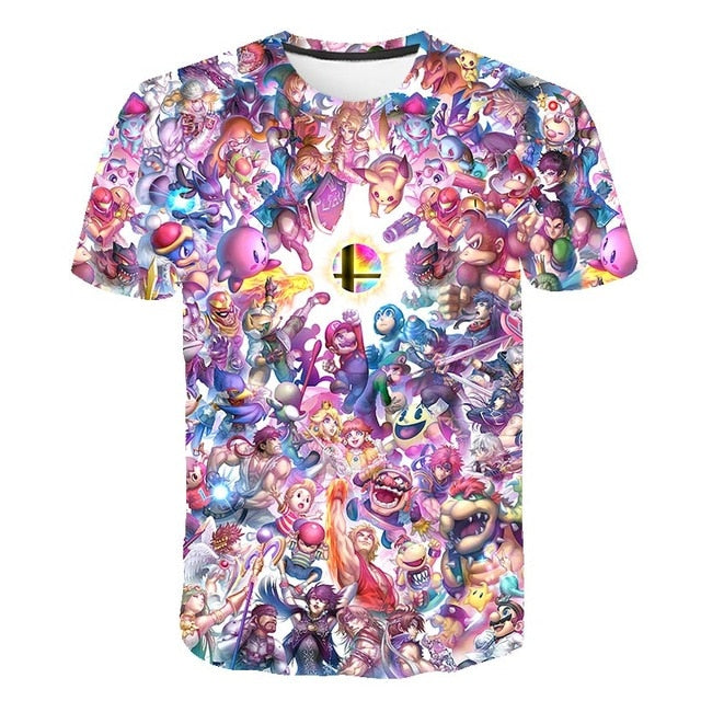 spongebob squarepants casual men's t-shirts, 3D printed t-shirts, casual cartoon fashion t-shirts, men and women | Vimost Shop.