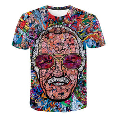 spongebob squarepants casual men's t-shirts, 3D printed t-shirts, casual cartoon fashion t-shirts, men and women | Vimost Shop.