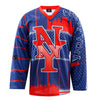 Red New York Design Hockey Jersey | Vimost Shop.