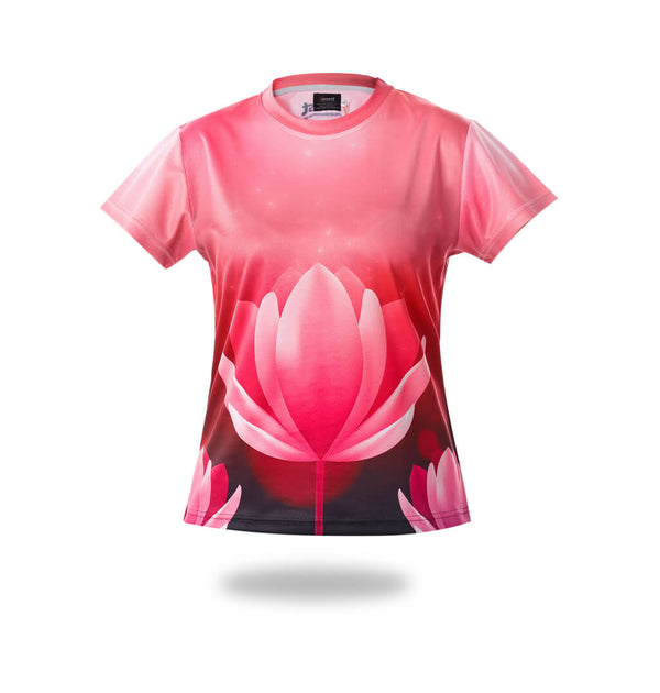Pink lotus Design Tshirts | Vimost Shop.