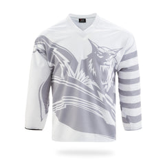Rampage Design White Ice Hockey Jersey | Vimost Shop.
