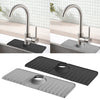 5th Gen Silicone Faucet Mat For Kitchen Sink Splash Guard Drain Pad Bathroom Faucet Splash Water Catcher Mat Sink Counter-top