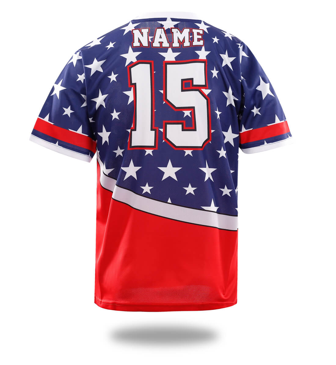 Stars Design Sublimated Baseball Tshirts | Vimost Shop.