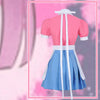 Super Danganronpa 2 Cosplay Mikan Tsumiki Costume Dangan Ronpa Suit Wig Pink Top Skirt Pinafore Woman Dress Princess Girls Shoes | Vimost Shop.