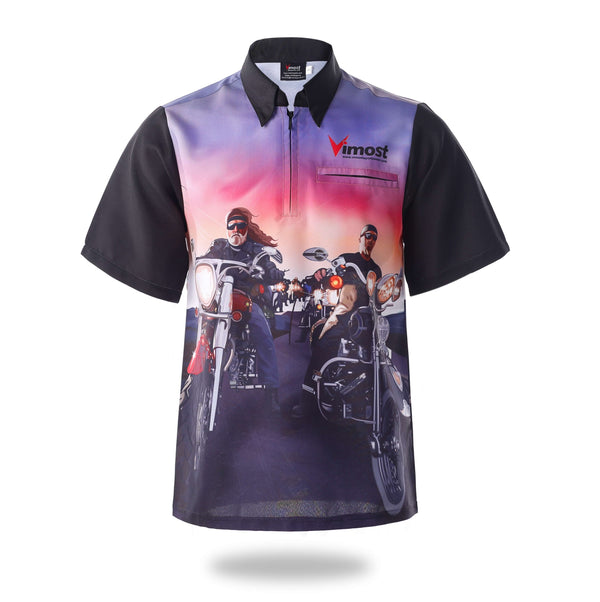 Sublimated Zip Two racers Design Shirts | Vimost Shop.