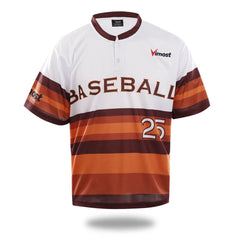 Sublimated Simple White Baseball Wear | Vimost Shop.