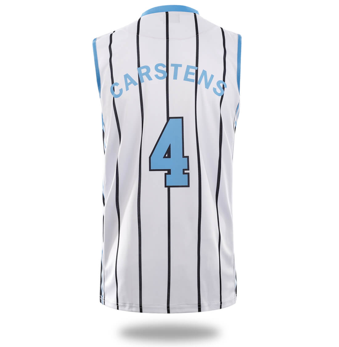 White Stripes Club Design Basketball Shirts and Shorts | Vimost Shop.
