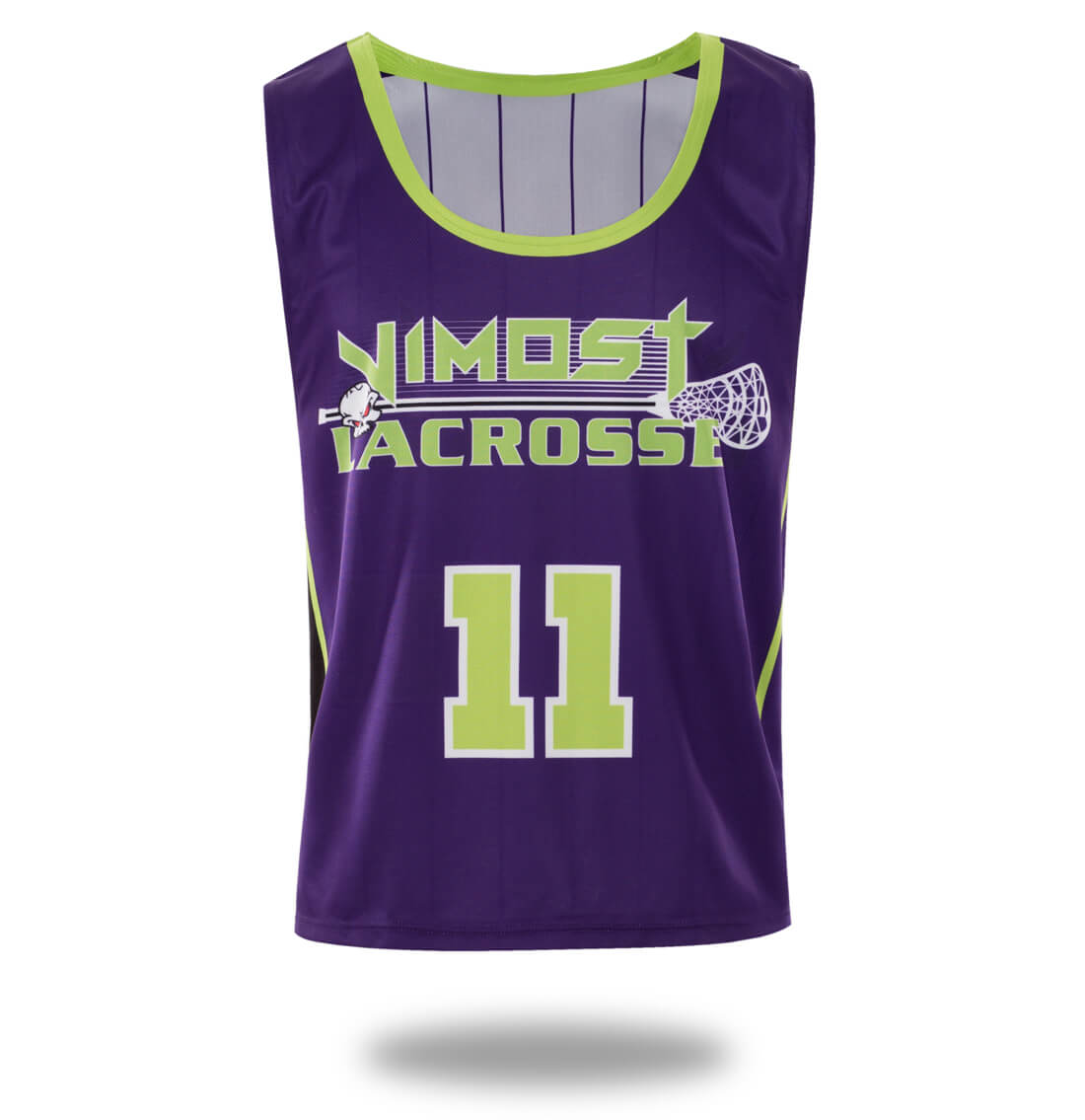 Purple White Color Design Vimost Lacrosse Pinnes And Shorts | Vimost Shop.