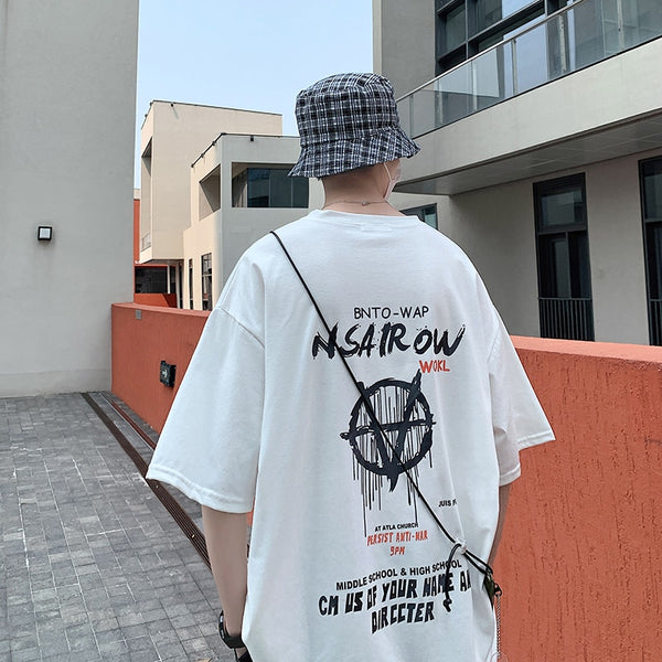 Men's tshirt Summer Harajuku Cool Unisex Short Sleeve tshirt Funny Printed Streetwear Plus size T-shirt cool street style | Vimost Shop.