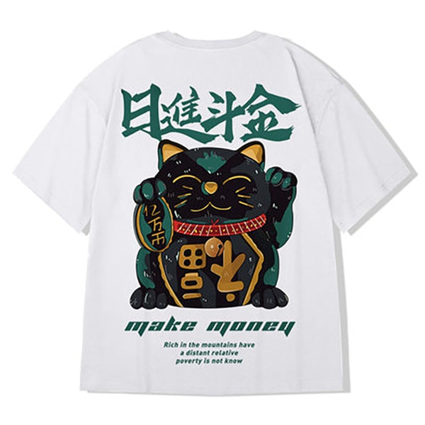 Men's tshirt Cotton Summer Chinese style Cool Unisex half Sleeve t shirt Funny Printed Streetwear Plus size T-shirt man | Vimost Shop.