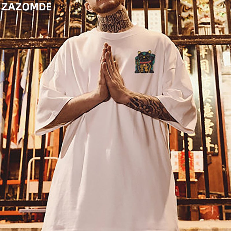 Men's tshirt Cotton Summer Chinese style Cool Unisex half Sleeve t shirt Funny Printed Streetwear Plus size T-shirt man | Vimost Shop.