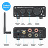 Audio BT10A Bluetooth 5.0 Stereo Amplifier Receiver Class D Mini HiFi Integrated Amp for Home Speakers 50W*2 Treble & Bass - Vimost Shop