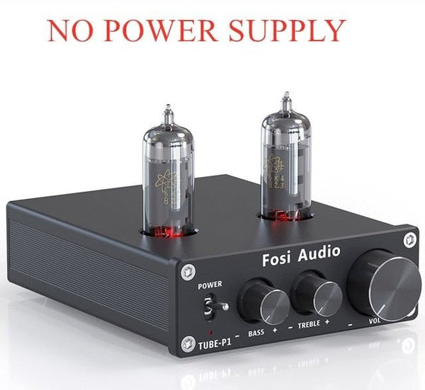 Audio P1 Tube Amplifier HiFi Stereo Buffer Preamp 6K4 Valve & Vacuum with Treble & Bass Tone Control For Smart Home - Vimost Shop