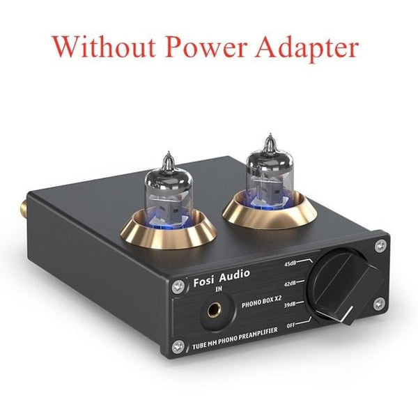 Audio Phono Preamp for Turntable Phonograph Preamplifier Mini Stereo Audio HiFi Vacuum Tube Amplifier Box X2 For DIY - Vimost Shop