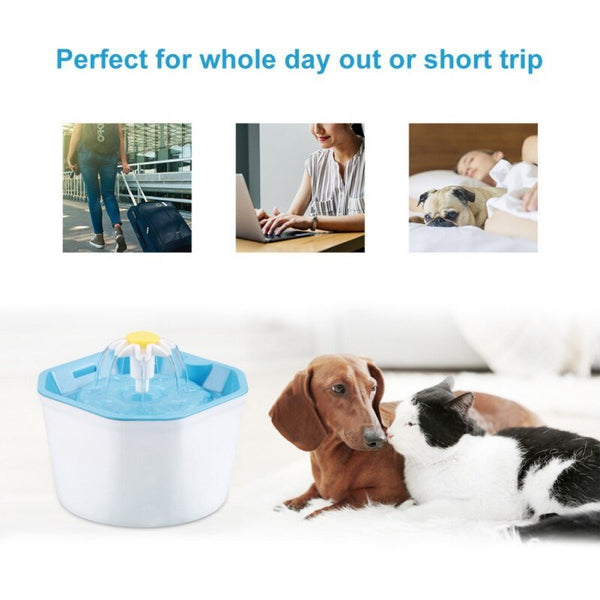 Automatic Pet Cat Water Fountain Dispenser USB 2L Ultra Quiet Dog Drinking Bowl Drinker Feeder Bowl Pet Drinking Feeder - Vimost Shop