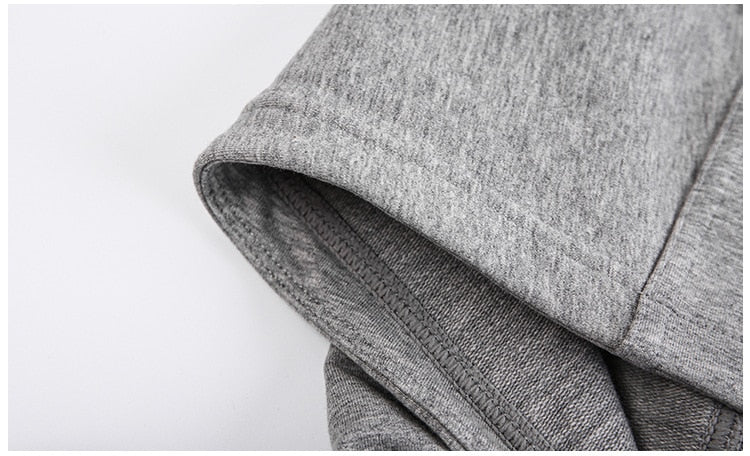 Autumn Cotton Yoga Sports Hooded Sweatshirt Fashion Solid Long Sleeve Crop Top Loose Hoodie Running Jogging Sportswear Outdoor - Vimost Shop