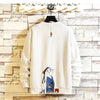 Autumn Funny Sweatshirts Anime Print Hoodies Men Casual Sweatshirt Japanese Hip Hop Streetwear Mens White Fashion Pullovers 5XL - Vimost Shop
