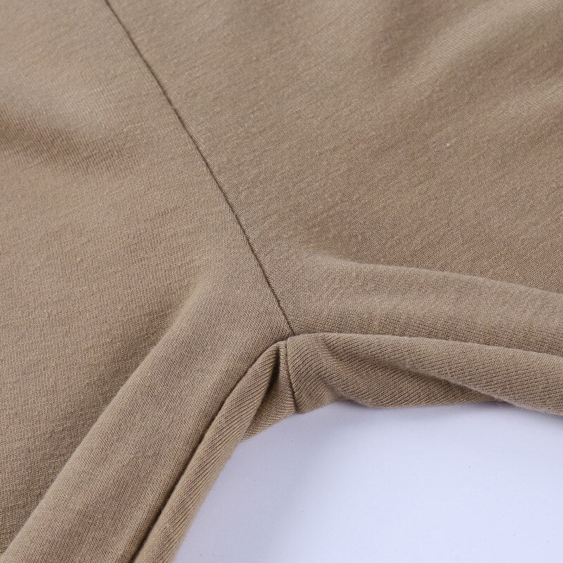 Autumn Letter Print Gym Tracksuit Sports Workout Fitness Running Two Piece Set Women Long Sleeve Crop Top Leggings Casual Set - Vimost Shop
