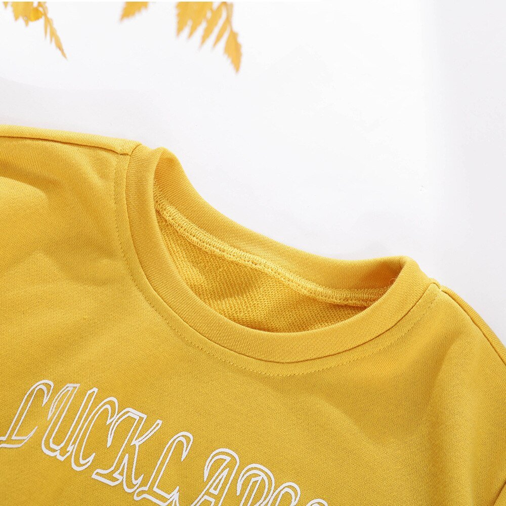 Autumn Letter Print Two Piece Tracksuit Set Casual Gym Sportswear Running Work Out Outfits Long Sleeve Crop Top Shorts Suit - Vimost Shop