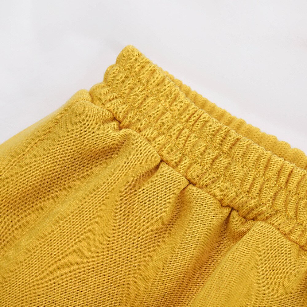 Autumn Letter Print Two Piece Tracksuit Set Casual Gym Sportswear Running Work Out Outfits Long Sleeve Crop Top Shorts Suit - Vimost Shop