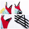 Backless Yoga Set Sport Set Women Print - Vimost Shop