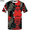 Badass Deadpool T shirt Men Blood T-shirts 3d Red Shirt Print War Anime Clothes Gothic Tshirt Printed - Vimost Shop