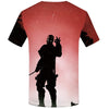 Badass Deadpool T shirt Men Blood T-shirts 3d Red Shirt Print War Anime Clothes Gothic Tshirt Printed - Vimost Shop