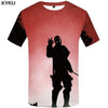 Badass Deadpool T shirt Men Blood T-shirts 3d Red Shirt Print War Anime Clothes Gothic Tshirt Printed - Vimost Shop