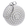 Ball Diamond Tassel Women Party Metal Crystal Clutches Evening Wedding Bag Bridal Shoulder Handbag Wristlets Clutch - Vimost Shop