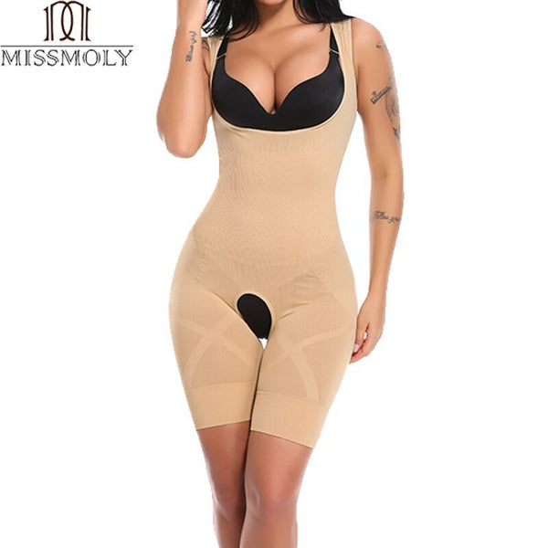 Bamboo Full Body Shaper Magic Tummy Slimming Corset Pulling Underwear Thigh Reducer Modeling Shapewear Butt Lifter - Vimost Shop