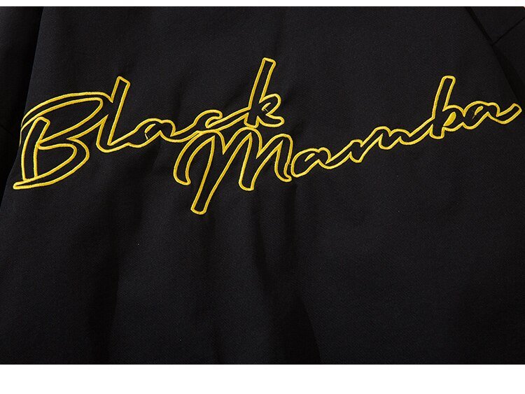 Baseball Jacket Men Letter Embroidery Single Breasted Oversize Fashion College Style Bomber Coats Men Streetwear Spring - Vimost Shop