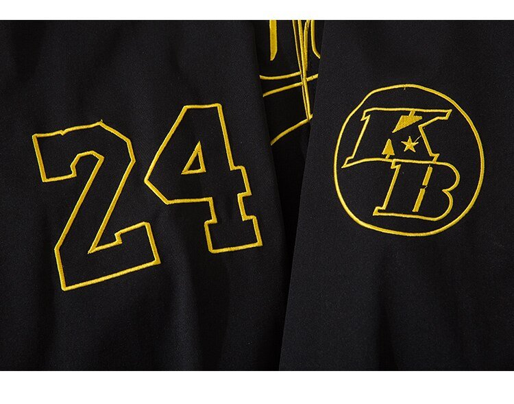 Baseball Jacket Men Letter Embroidery Single Breasted Oversize Fashion College Style Bomber Coats Men Streetwear Spring - Vimost Shop