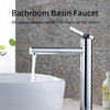 Basin Faucets Brass Bathroom Faucet Vessel Sinks Mixer Vanity Tap Swivel Spout Deck Mounted White Color Washbasin Faucet - Vimost Shop
