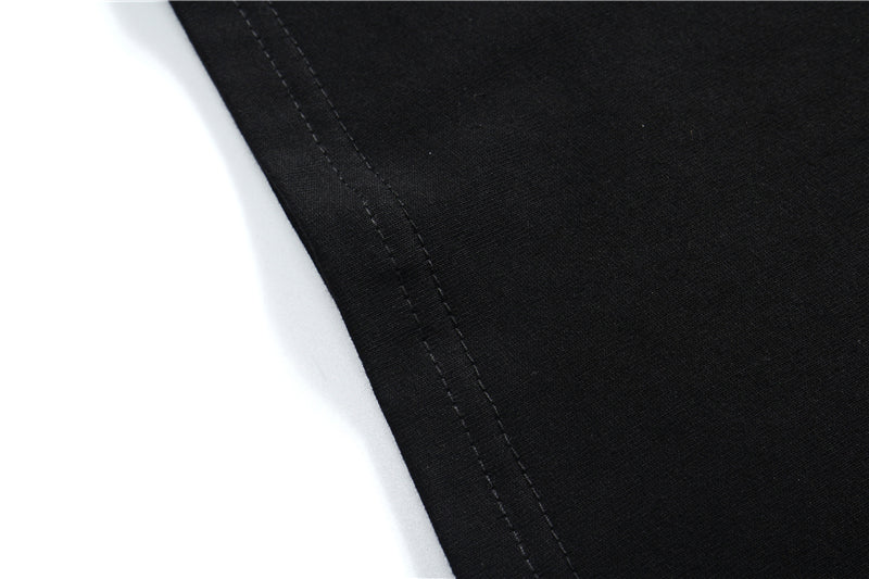 Bat Skull Print T Shirt Men Hip Hop T-Shirts Streetwear Summer Tshirt Short Sleeve Cotton Oversized Gray Tops Tees - Vimost Shop