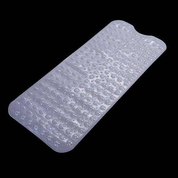 Bath Mats Bathroom Bathtub Non-slip Bath Mat with Suction Cups PVC 99*39cm Transparent U.S.Inventory - Vimost Shop