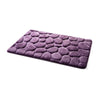 Bathroom carpet Memory Foam Rug Coral Fleece Mats Set Non-Slip Pebble Flannel pad Floor Carpet Set Mattress for Bathroom Decor - Vimost Shop
