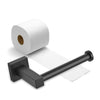 Bathroom Toilet Paper Holder Black Wall Mounted Tissue Rack Stainless Steel Kitchen Towel Storage Shelf WC Roll Paper Holder - Vimost Shop