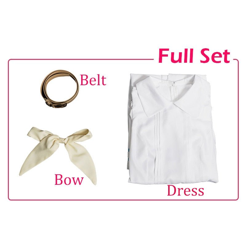 Beastars Haru Costume Lolita Haru Cosplay Dress Skirt Women School Uniform White Rabbit Girls Japanese Uniform Outfit - Vimost Shop