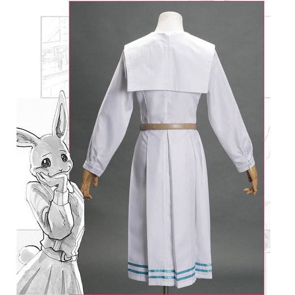 Beastars Haru Costume Lolita Haru Cosplay Dress Skirt Women School Uniform White Rabbit Girls Japanese Uniform Outfit - Vimost Shop