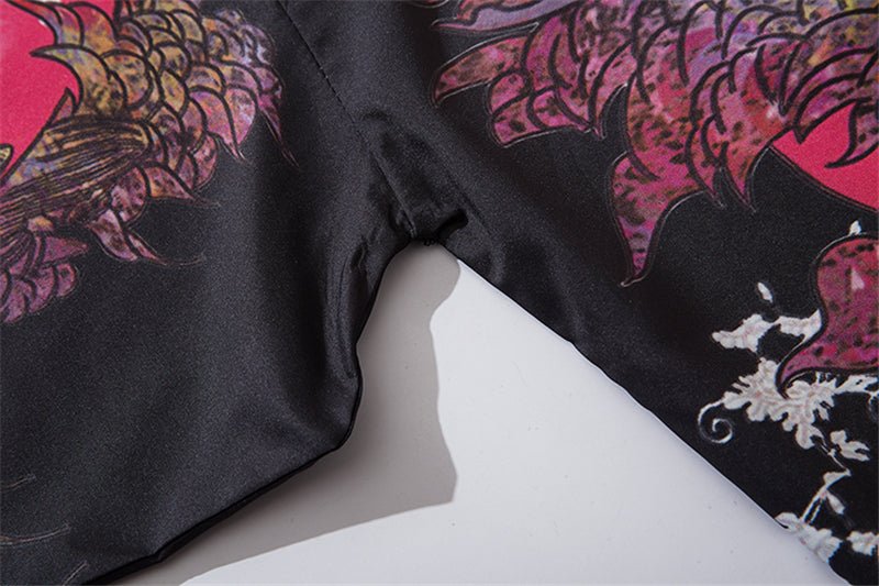 Beauty Samurai Traditional Kimono Japanese Anime Clothes Cardigan Cosplay Men Women Yukata Female Shirt Blouse - Vimost Shop