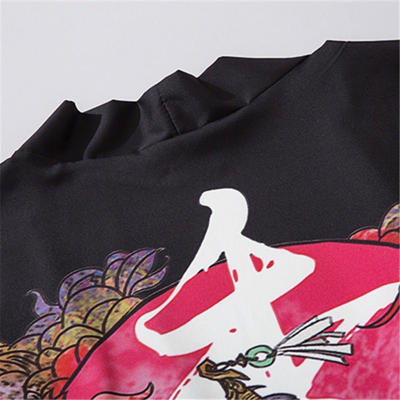 Beauty Samurai Traditional Kimono Japanese Anime Clothes Cardigan Cosplay Men Women Yukata Female Shirt Blouse - Vimost Shop