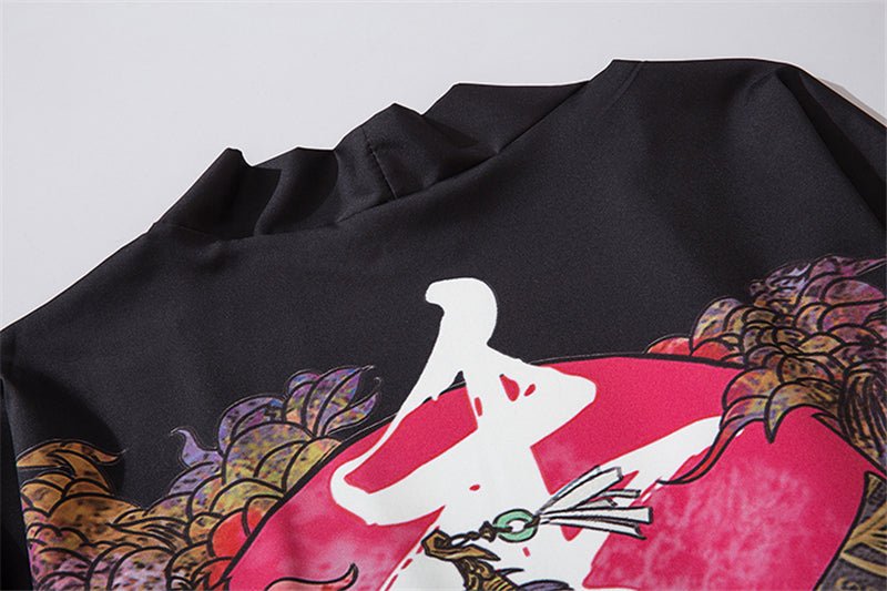 Beauty Samurai Traditional Kimono Japanese Anime Clothes Cardigan Cosplay Men Women Yukata Female Shirt Blouse - Vimost Shop