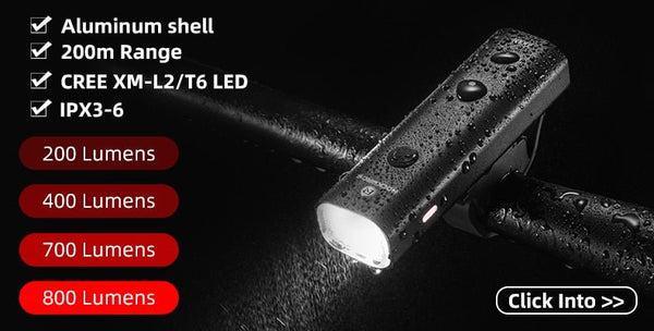 Bicycle Smart Auto Brake Sensing Light IPx6 Waterproof LED Charging Cycling Taillight Bike Rear Light Accessories Q5 - Vimost Shop