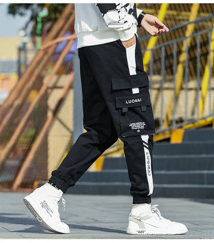 Big Pocket Men's Cargo Pants Streetwear Leisure Hip Hop Jogging Pants Male High Quality New Sweatpants Pants Mens Trousers - Vimost Shop