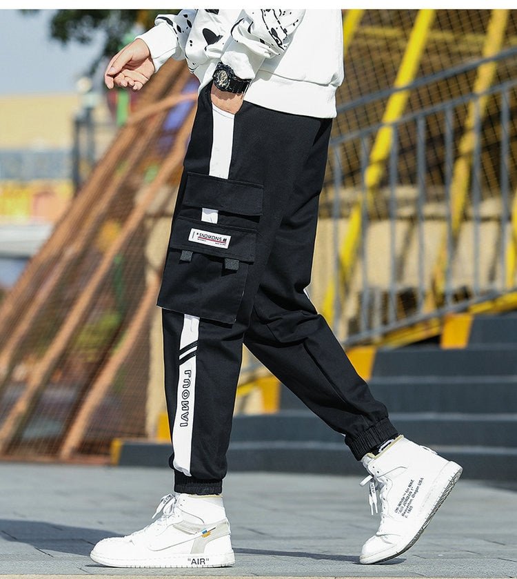 Big Pocket Men's Cargo Pants Streetwear Leisure Hip Hop Jogging Pants Male High Quality New Sweatpants Pants Mens Trousers - Vimost Shop