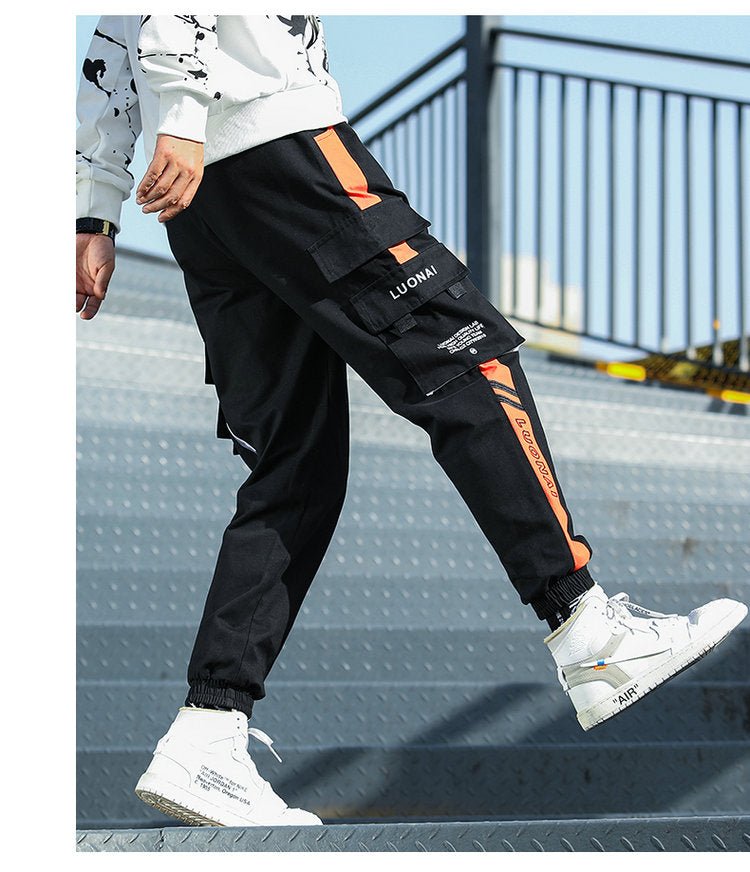 Big Pocket Men's Cargo Pants Streetwear Leisure Hip Hop Jogging Pants Male High Quality New Sweatpants Pants Mens Trousers - Vimost Shop